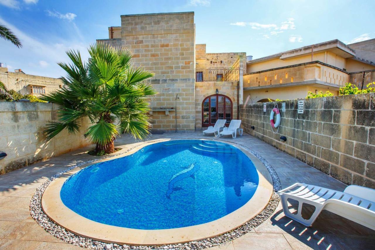 Il-Veduta Holiday Farmhouse With Sunny Private Pool In Island Of Gozo Арб Екстер'єр фото