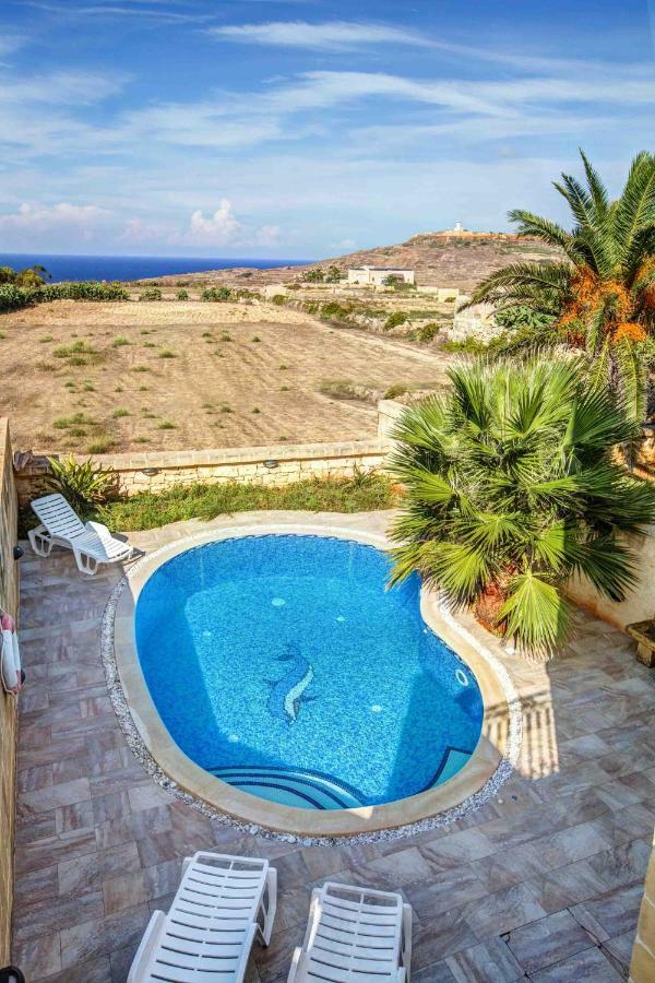 Il-Veduta Holiday Farmhouse With Sunny Private Pool In Island Of Gozo Арб Екстер'єр фото